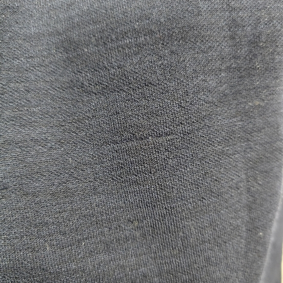 COS Womens XS Blue Wool Blend Mock Neck‎ High Low Shift Dress Short Sleeve - Picture 7 of 11